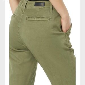 AG Adriano Goldschmied,  Light Olive Caden/Tailored Trousers